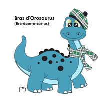 Load image into Gallery viewer, Buy One Donate One - A Bras d&#39;Orosaurus Goes Traveling (Hardcover)