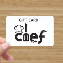 Load image into Gallery viewer, Gift Card ~ &quot;CHEF&quot; Customized Editions ~ FULLY Customized OR Game Box only