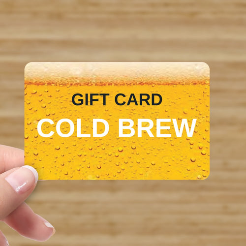 Gift Card ~ COLD BREW Customized Editions ~ FULLY Customized OR Game Box only