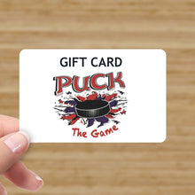 Load image into Gallery viewer, Gift Card ~ Puck the game Customized Editions FULLY Customized OR Game Box only